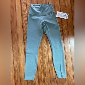 lululemon athletica Light Green Leggings